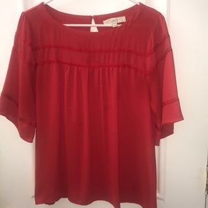 Ann Taylor Loft blouse size M